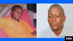 Alves Kamulingue e Isaías Cassule, desaparecidos desde finais de Maio de 2012 (montagem de fotos cedidas pelas famílias)