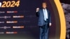 Le président élu Donald Trump lors de la conférence Bitcoin 2024, le samedi 27 juillet 2024, à Nashville, Tennessee. AP / Alex Brandon
