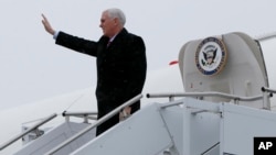 Le vice-président américain Mike Pence le 2 février 2018.
