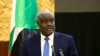 Le président de la Commission de l'Union africaine, Moussa Faki Mahamat, assiste à la signature d'un accord de paix entre le gouvernement de la République centrafricaine et 14 groupes armés à Khartoum, Soudan, le 5 février 2019. (Photo by ASHRAF SHAZLY / AFP)