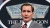 Le porte-parole du Pentagone, John Kirby, s'exprime lors d'un briefing au Pentagone à Washington, le 24 janvier 2022.