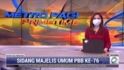 Laporan Langsung VOA untuk MetroTV: Sidang ke-76 Majelis Umum PBB
