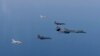 美國B-1B轟炸機與F-35戰機首次編隊飛越南韓