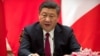 Chinese President Xi Jinping speaks during a joint press briefing at the Great Hall of the People in Beijing, China, Jan. 9, 2018.