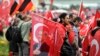 Cumhurbaşkanı Erdoğan'ın Almanya'nın Köln kentinde düzenlediği mitingden bir kare