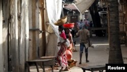 Des commerçantes de Bujumbura, le 29 avril 2015. 