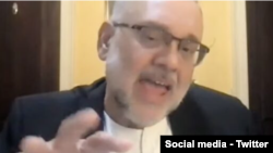 Ambassador Ebrahim Rassol (Source: Social Media Twitter).