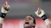 Essam El-Hadary à Benguela, le 25 janvier 2010.