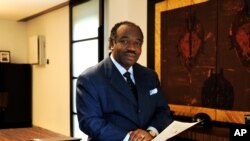 Le président gabonais Ali Ben Bongo Ondimba 