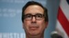 FILE - U.S. Secretary of the Treasury Steven Mnuchin holds a news conference after the G7 Finance Ministers Summit in Whistler, British Columbia, Canada, June 2, 2018.