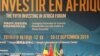 Des discussions sur le financement du développement en Afrique se déroulent à Brazzaville, le 10 septembre 2019. (VOA/Arsène Séverin)