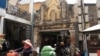 Wat Broyuvong gate is seen in Phnom Penh, Cambodia, on April 03, 2020. (Malis Tum/VOA Khmer) 