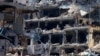 Destroyed buildings are seen in the old city of Homs, Syria, Feb. 26, 2016.