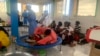 Séance de ludothérapie pour une dizaine d’enfants infirmes cérébraux moteurs, à Yaoundé le 05 octobres 2024 (Emmanuel Jules Ntap / VOA).