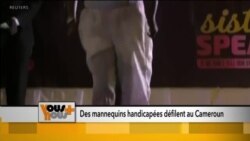 Des mannequins handicapés défilent au Cameroun