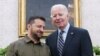 Ukrainian President Zelenskiy meets with U.S. President Biden at the White House in Washington