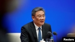 中國商務部長王文濤。