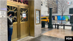 紐約商店因新冠疫情關閉