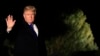 President Donald Trump waves as he leaves the White House in Washington, Jan. 24, 2018, enroute to Davos, Switzerland, to attend the World Economic Forum.