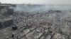 Un marché d'Accra dévasté par un incendie