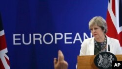 La Première Ministre Britannique Theresa May