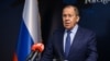 រូប​ឯកសារ៖ លោក Sergei Lavrov រដ្ឋមន្ត្រី​ការបរទេស​រុស្ស៊ី​ថ្លែង​នៅ​សន្នីសីទ​សារព័ត៌មាន​​មួយ​នៅ​រាជធានី​ម៉ាណាម៉ា នៃ​ប្រទេស​បារ៉ែន កាល​ពី​ថ្ងៃ​ទី​៣១ ខែ​ឧសភា ឆ្នាំ​២០២២។