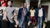 Maurice Kamto, candidat à la présidentielle du Mouvement de la Renaissance (MRC) à Yaoundé, Cameroun, le 8 octobre 2018.
