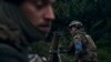 Wanajeshi wa Ukraine baada ya kukomboa mki wa Kupiansk katika eneo la Kharkiv kutoka kwa wanajeshi wa Russia. Sept 23 2022. PICHA: AP