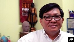 លោក​សុន ​ឆ័យ ​ប្រធាន​អ្នក​តំណាងរាស្ត្រ​គណបក្ស​សង្គ្រោះជាតិ​