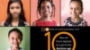 Girls are seen on this screen shot of the title page of the U.N. State of World Population 2016 report. (Source: UNFPA)