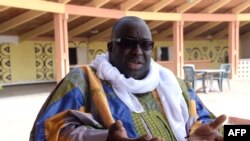 Papa Massata Diack lors d'une interview à Dakar, Sénégal, le 6 mars 2017.