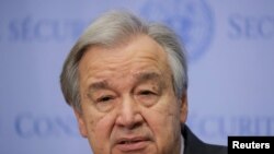 Katibu mkuu wa Umoja wa Mataifa Antonio Guterres