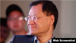中國清華大學法學教授許章潤。（推特照片）