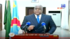 Le Président Félix Tshisekedi prononçant son discours à l'issue des consultations politiques, au Palais de l'Etat, à Kinshasa, le 6 décembre 2020.