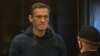 Udhëheqësi opozitar rus Alexei Navalny gjatë senacës gjyqësore në Moskë, Rusi (2 shkurt 2021)