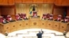 La Cour constitutionnelle du Gabon à Libreville, la capitale du pays. (Photo Steeve Jordan / AFP)