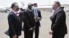 Mike Pompeo arrive à Khartoum, Soudan, le 25 août 2020. 