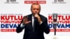 Turkish President Recep Tayyip Erdogan speaks at his ruling AK Party's Istanbul congress, May 6, 2018. 