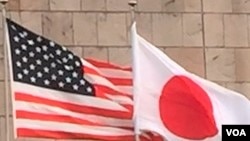美日國旗。
