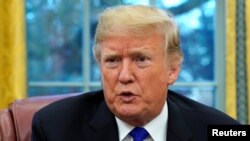 ប្រធានាធិបតី​អាមេរិក​លោក Donald Trump និយាយ​ថា លោក​នឹង​ធ្វើ​អន្តរាគមន៍​នៅ​ក្នុង​ករណី​ក្ដីក្ដាំ​របស់​អ្នកស្រី Meng Wanzhou ។