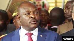 Le président Pierre Nkurunziza du Burundi, 23 février 2016.
