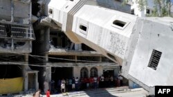 加沙地帶大量建築物需要重建
