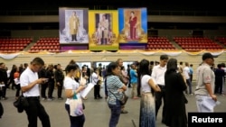 ប្រជាជន​ថៃ​ឈរ​តម្រង់​ជួរ​សម្រាប់​ការ​បោះឆ្នោត​នៅ​ក្នុង​ទីក្រុង​បាងកក​កាលពី​ថ្ងៃទី១៧ ខែមីនា ឆ្នាំ២០១៩។