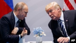 Попередня зустріч президента Дональда Трампа з президентом Володимиром Путіним була на саміті "Двадцятки" у Гамбурзі 7 липня 2017р.