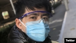 被失踪的中國公民記者陳秋實。