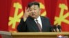 This undated photo released from North Korea's official Korean Central News Agency (KCNA) via KNS on July 2, 2024 shows North Korean leader Kim Jong Un attending the Enlarged Meeting of the 10th Plenary Meeting of the 8th Central Committee of the Workers'