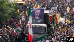 Mazishi ya aliyekuwa kiongozi wa wanamgambo wa Hamas Ismail Haniyeh. Agosti 1, 2024