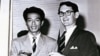 លោកប្រវត្តិវិទូ Milton Osborne (ស្តាំ) ជាមួយនឹងព្រះអង្គម្ចាស់ ស៊ីសុវត្ថិ ផាន់តារាវង្ស នៅស្ថានទូតចក្រភពអង់គ្លេសប្រចាំកម្ពុជា កាលពីខែកក្កដា ឆ្នាំ១៩៦១។ (រូបថតដោយ Milton Osborne)