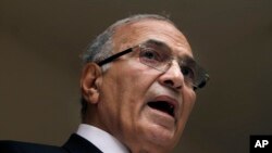 Ahmed Chafiq, candidat déclaré à l'élection présidentielle en Egypte en 2018 