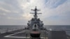 Kapal penghancur USS Higgins bergerak melintasi Selat Taiwan dalam pelayaran rutin pada 20 September 2022. (Foto: Mass Communication Specialist 1st Class Donavan K. Patubo/U.S. Navy via AP)